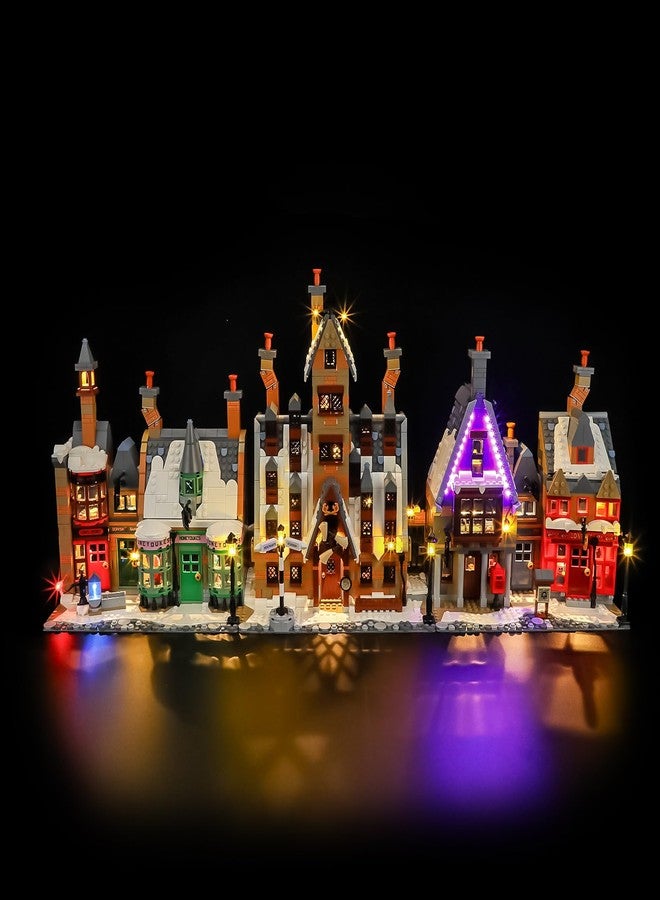 YEABRICKS LED Light for Lego-76457 Harry Potter Hogsmeade Village - Collectors' Edition Building Blocks Model (Building Set NOT Included) - Image 1